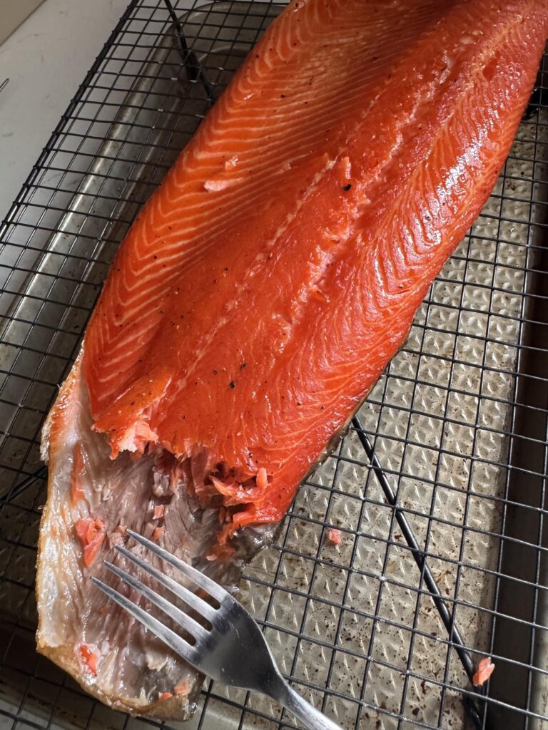 Spatchcock Chicken and Salmon Sunday!