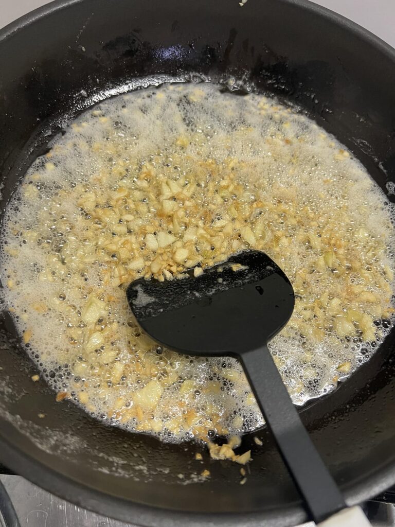 Made Hawaiian garlic shrimp!