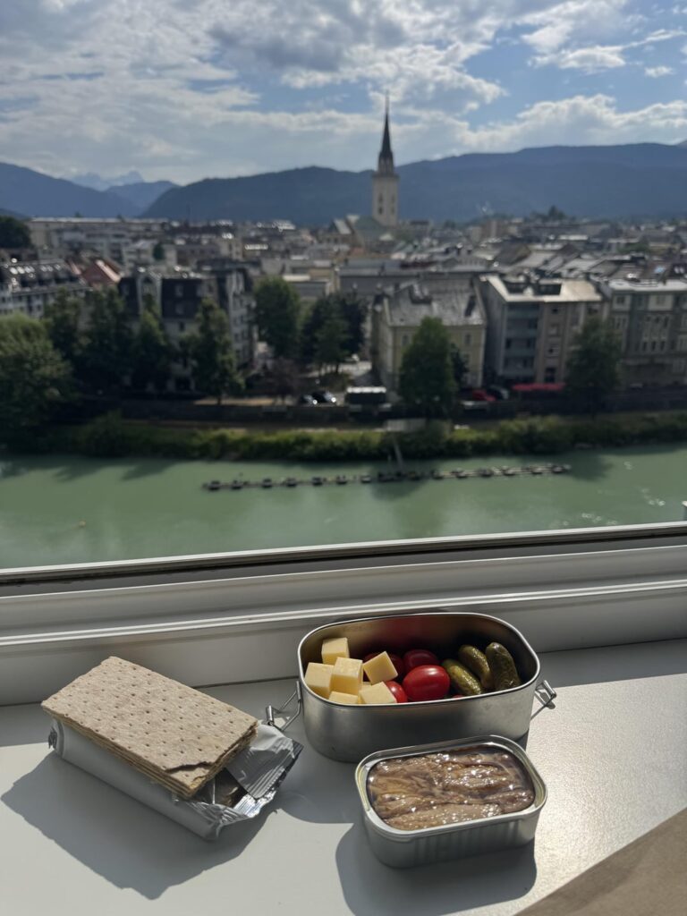 Can you guess where in the world (country, state or city) I cracked this tin?