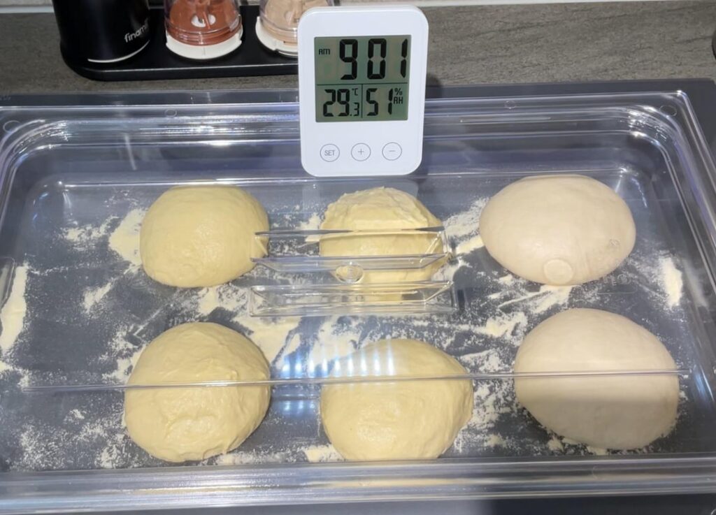 100% Semola pizza dough