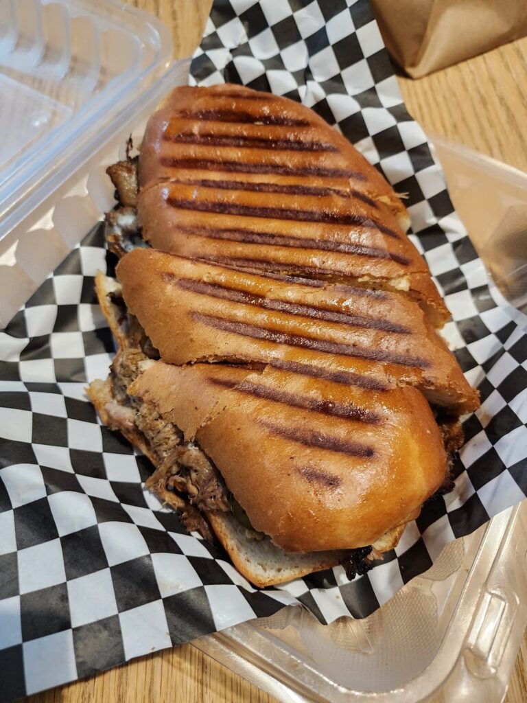 Havana Sanguich 252 Queen West. Cuban Brisket Sandwich. Delish!!