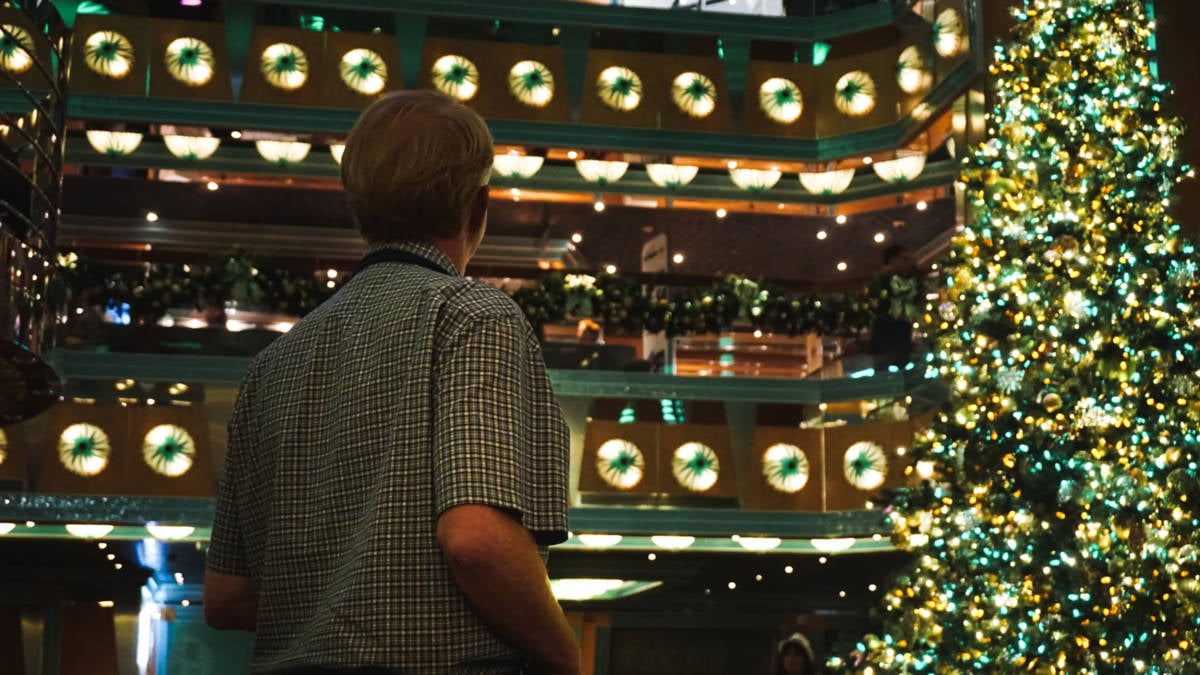 Carnival Passenger on Christmas Cruise