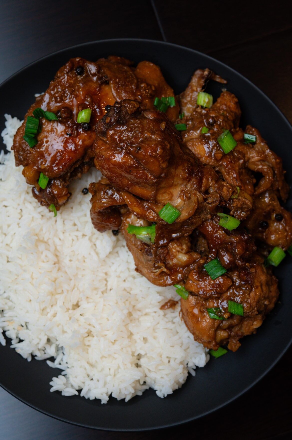 [homemade] chicken adobo.