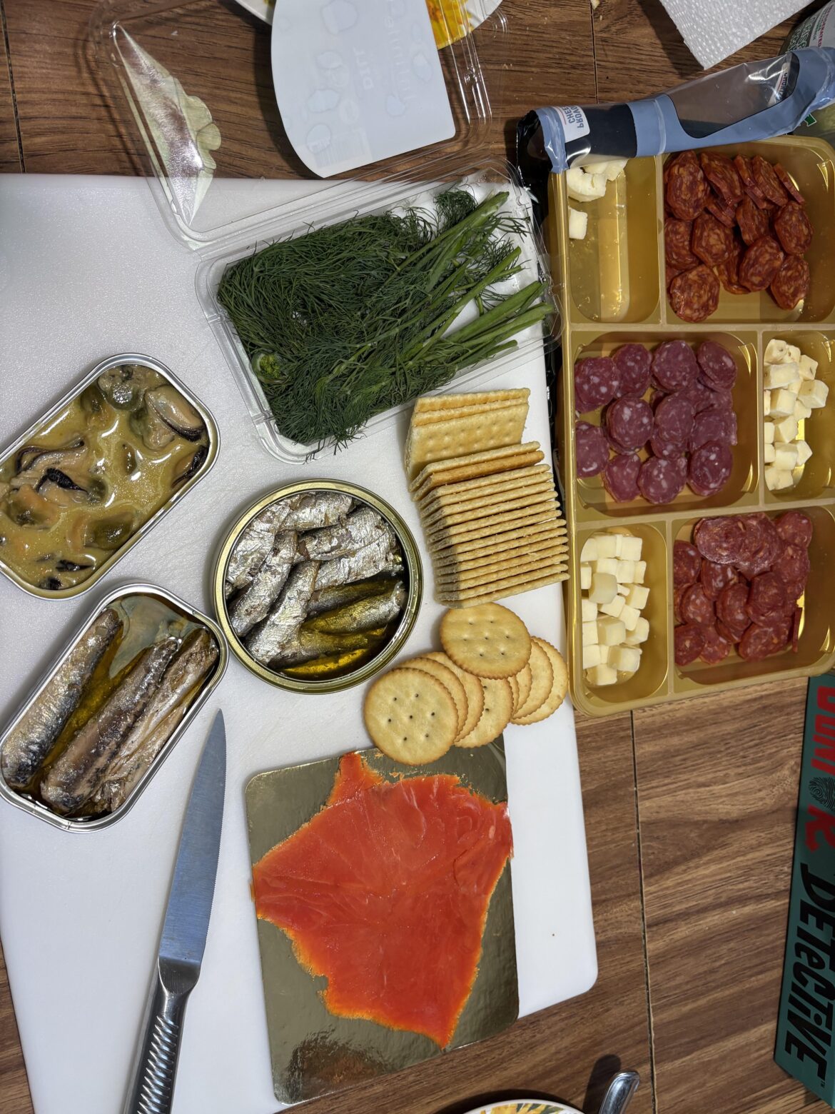 Too lazy to cook anything this evening.