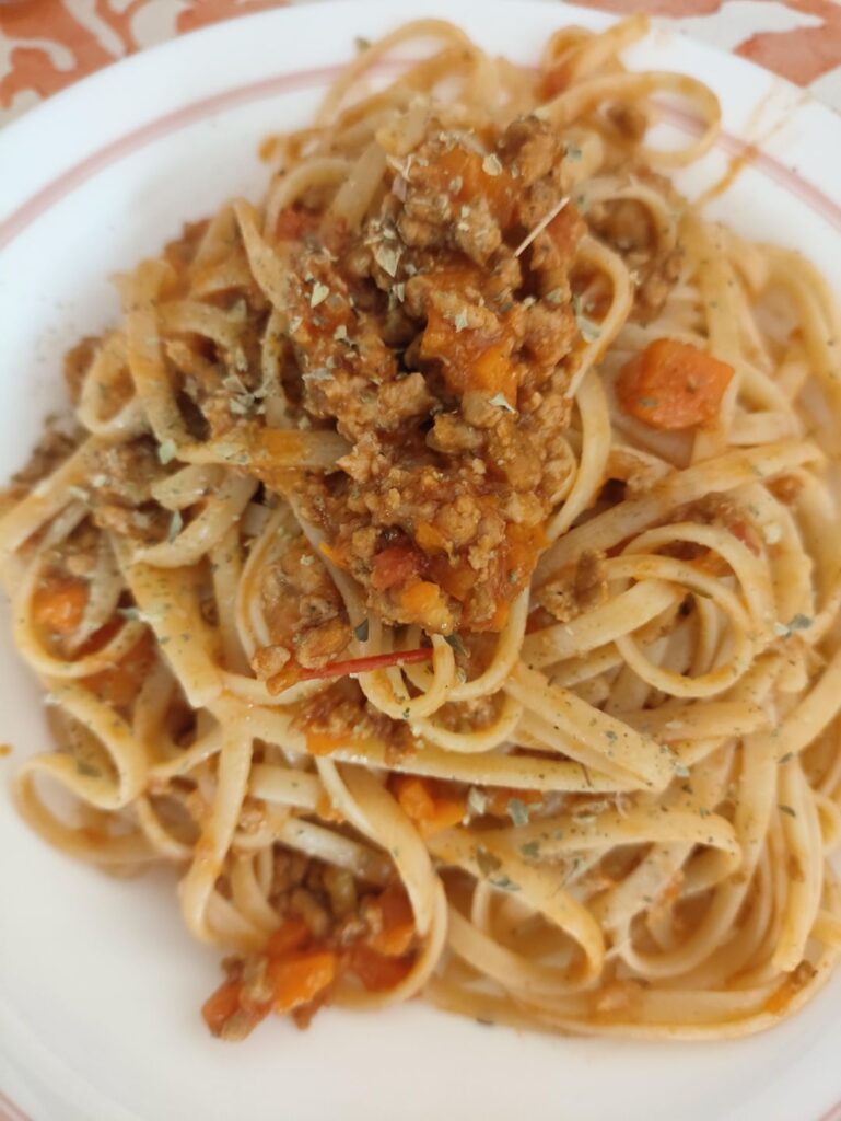 My fiance made this bolognese
