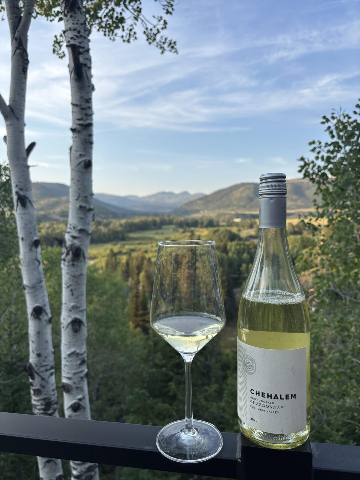 A quiet evening with one of my favorite unadulterated west coast chards