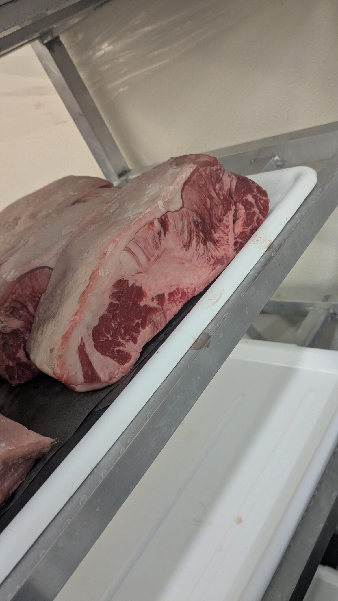 I was trimming up different loins for a customer when I saw this. How does that happen?