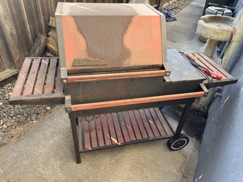 My dad’s old Traeger
