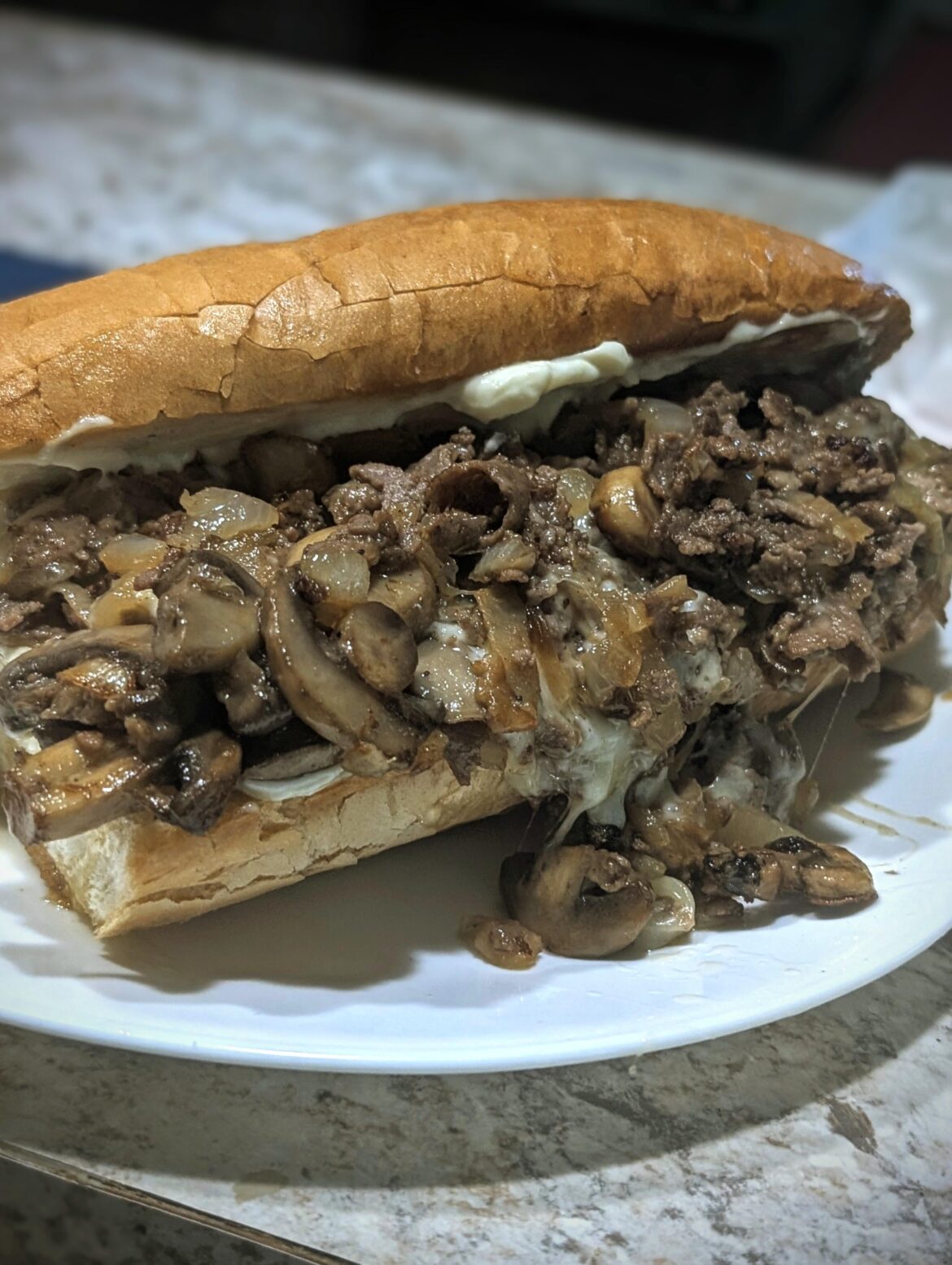 Cheesesteaks [homemade]