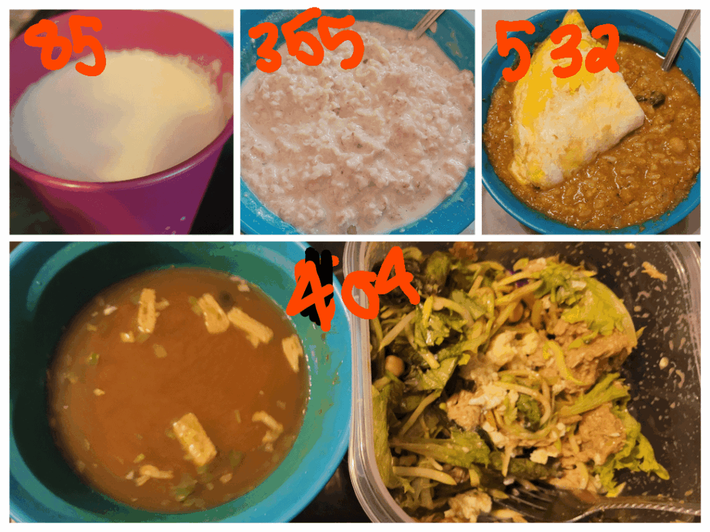 Full day of eating1393 cal