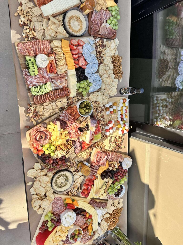 Our wedding celebration boards