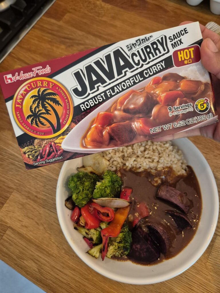 Whoa, this curry is life affirming.