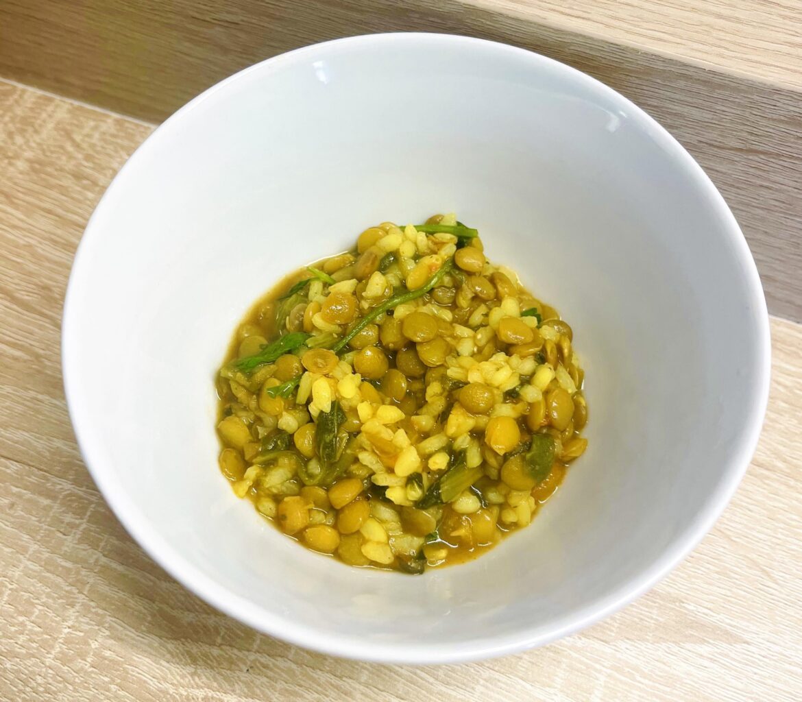 Lentil stew with North African spices