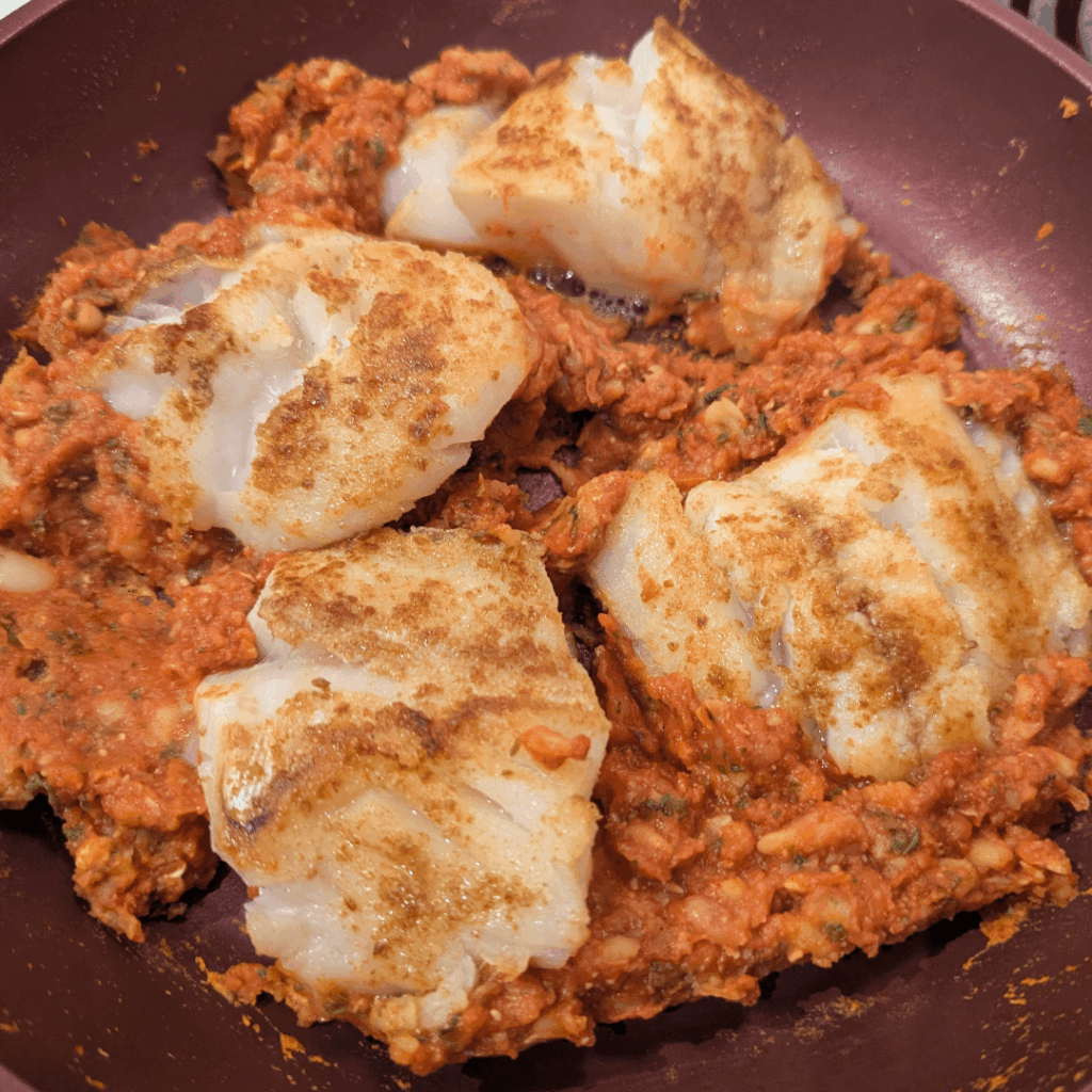 Repurposing shakshuka leftovers