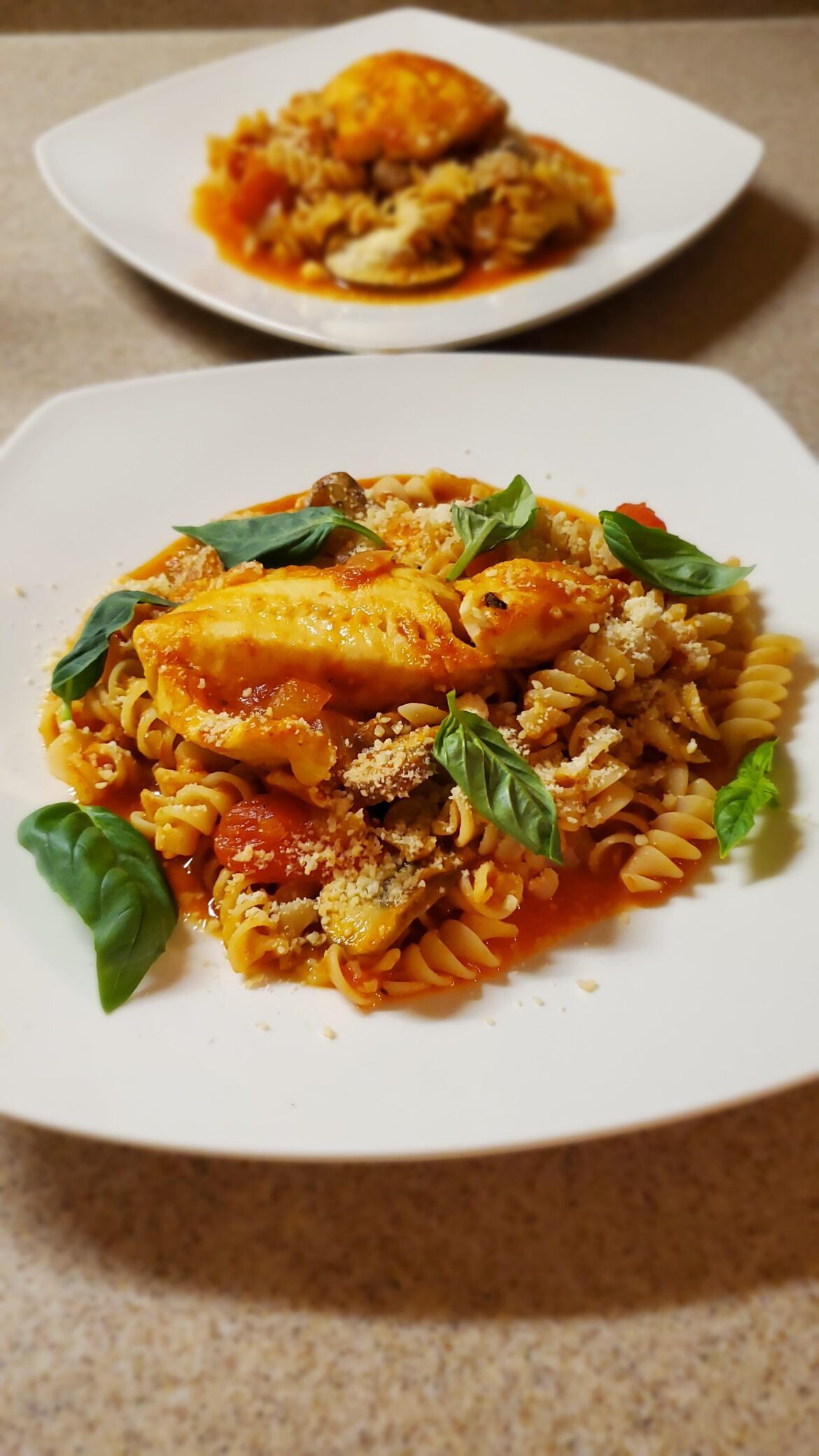 High Protein Low Carb Walleye Pasta 🐟🍝