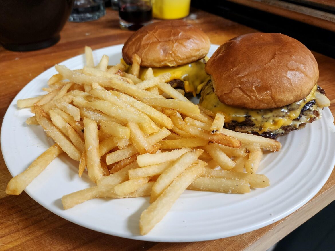 Couple of Double Smashes and some Fries