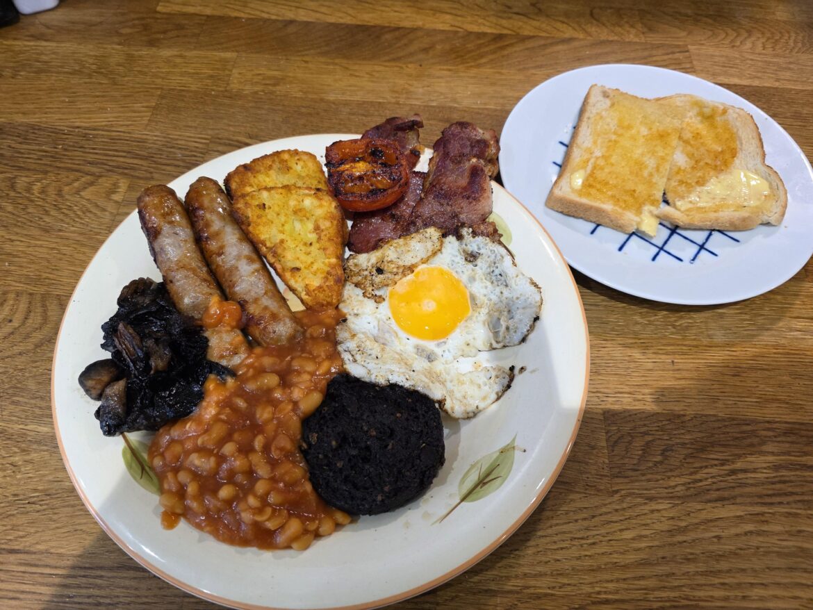Homemade full English