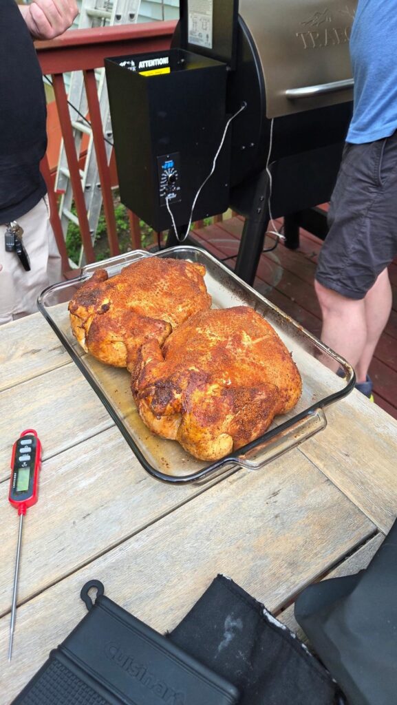 First smoke. 2 birds. Need some tips