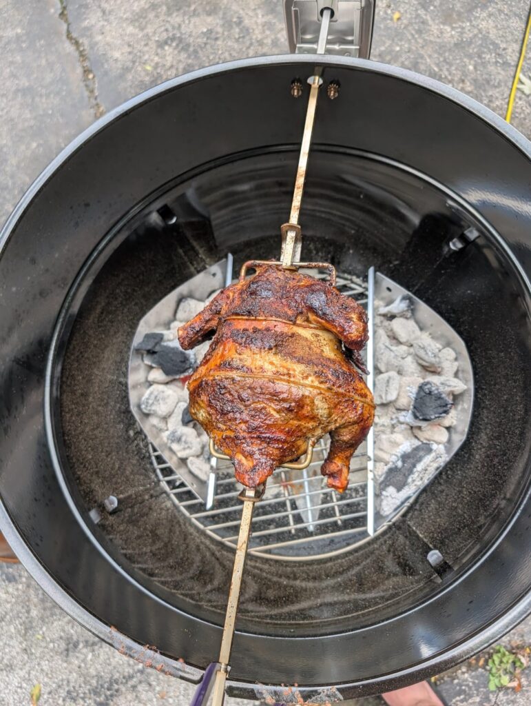 Broke in the new grill today.