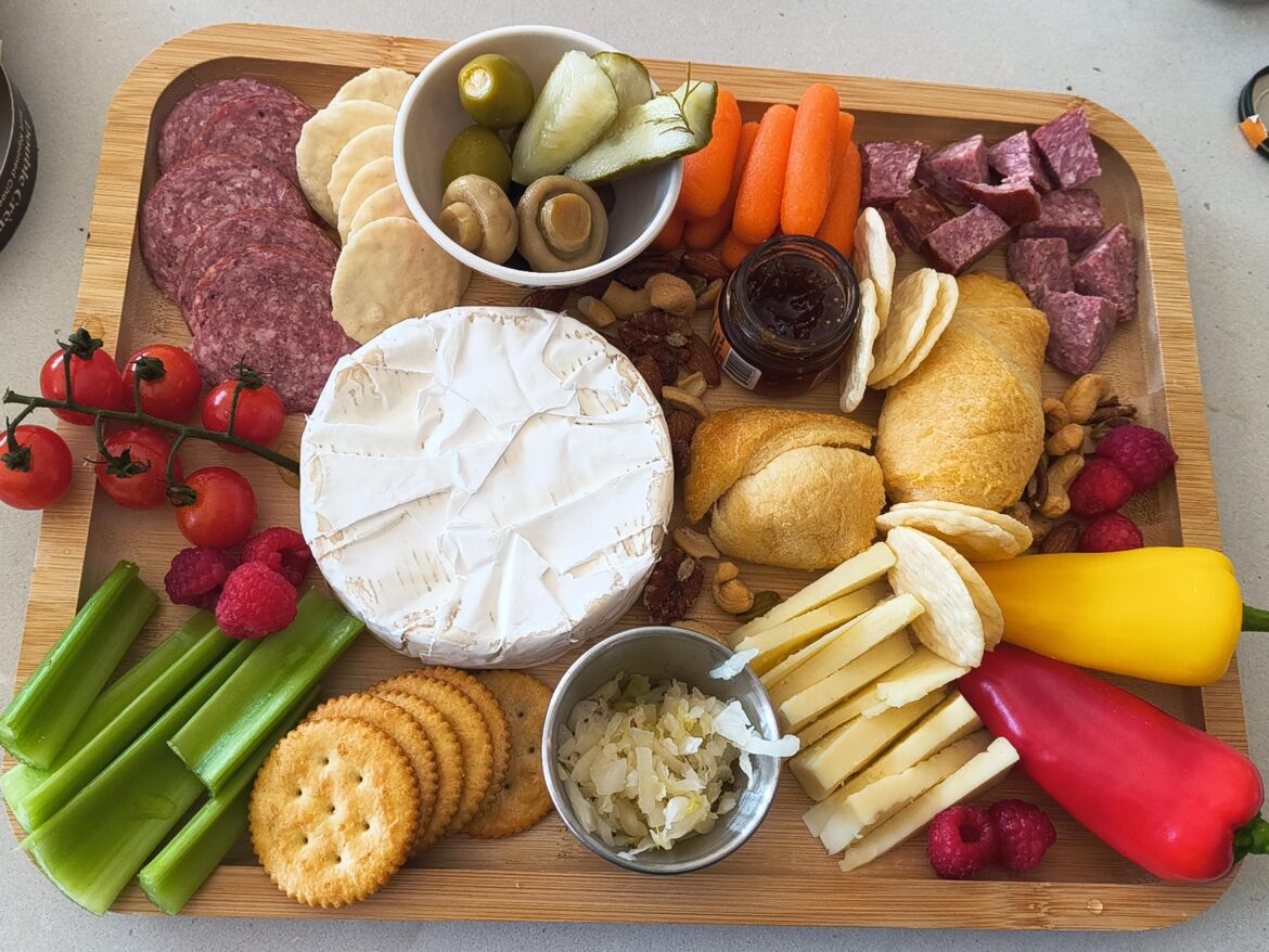 Quick dinner board I threw together