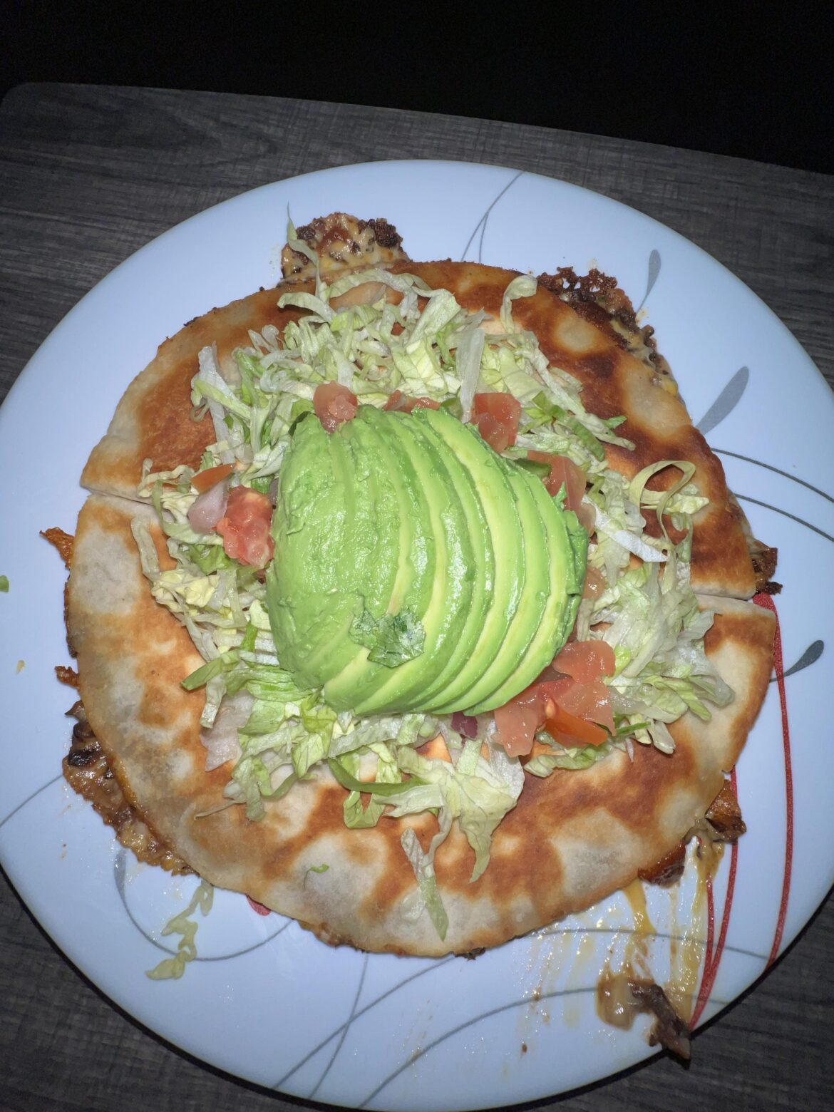 Girl dinner? These meatless quesadillas were so good last night!