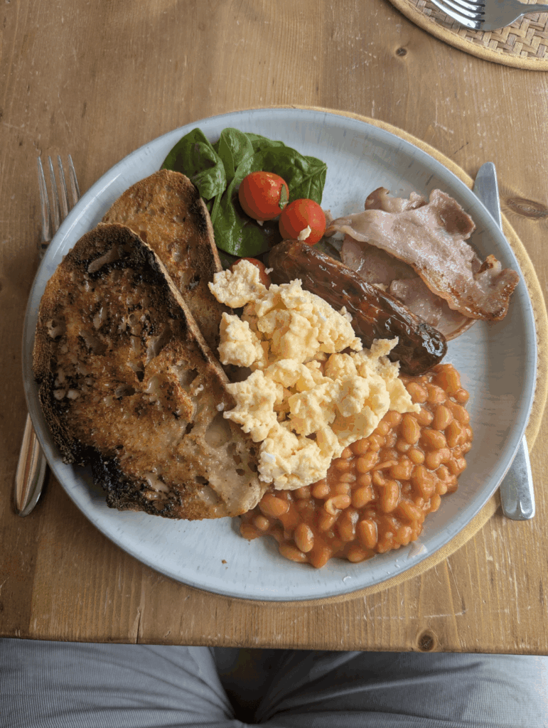 Homemade by my lovely wife, using up whatever we had available