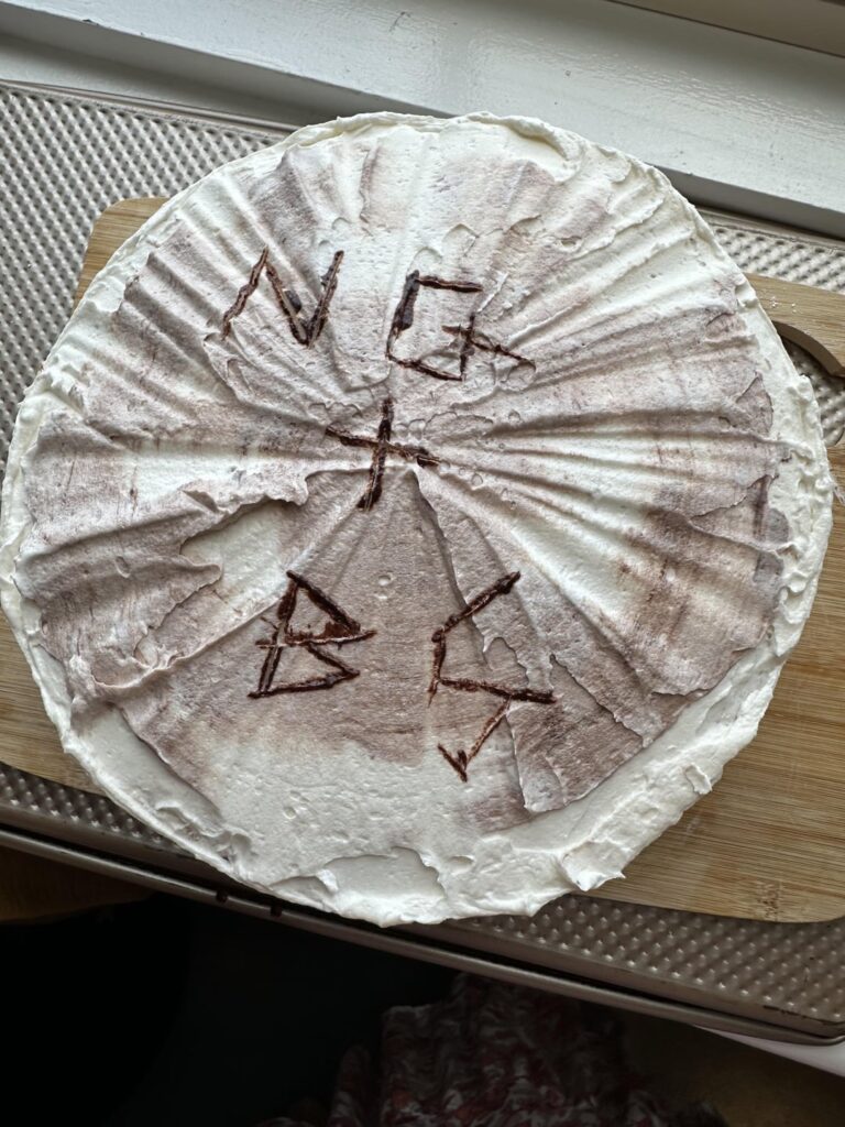 Birthday cake for sister…she’s dating a tree guy…