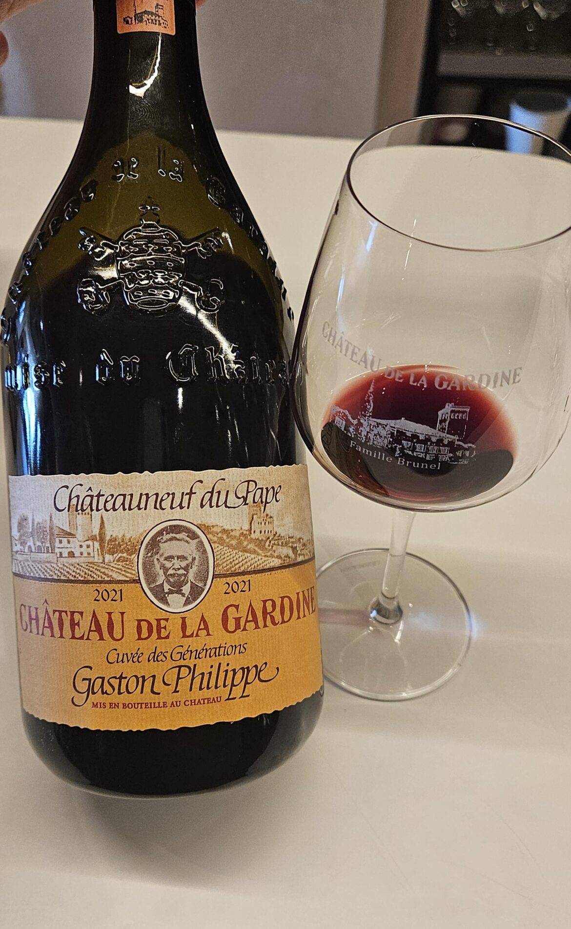 A young Châteauneuf-du-Pape