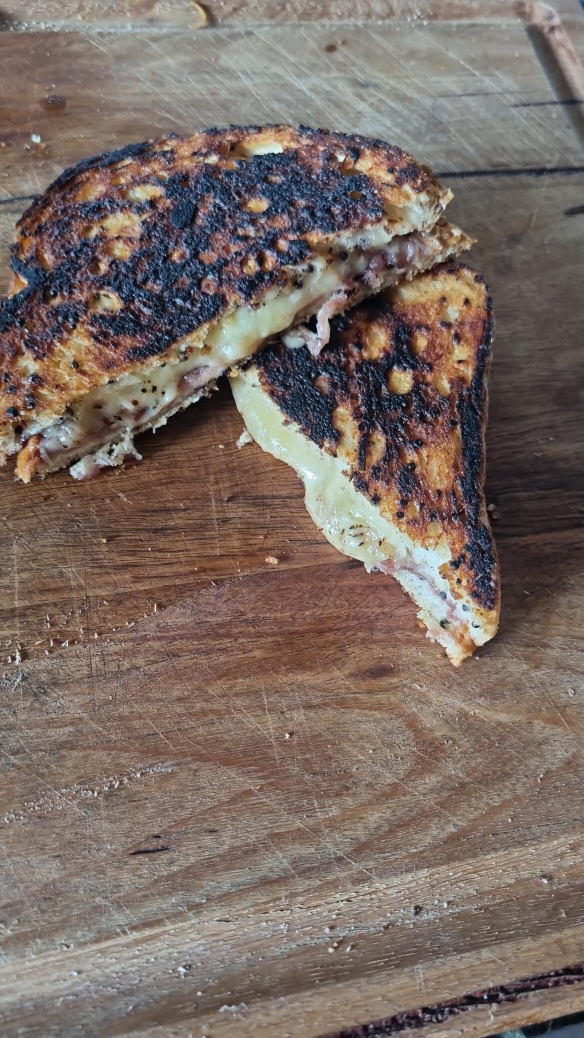 Tasty Cheese and Wild Berry Jam