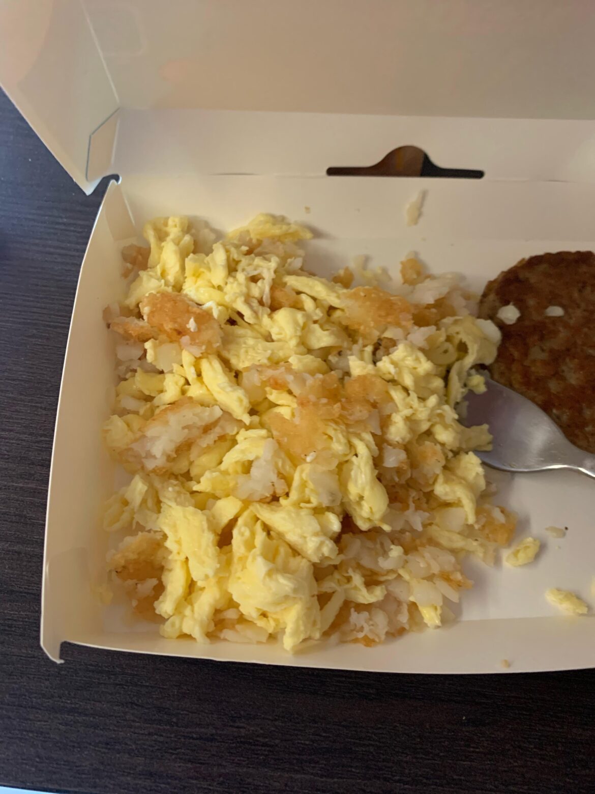 McDonald’s egg and hash brown hack cuz being broke isn’t really a choice