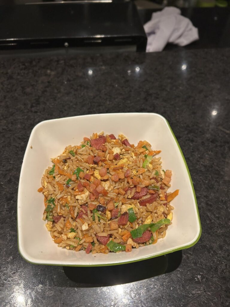 Fried rice I cookes