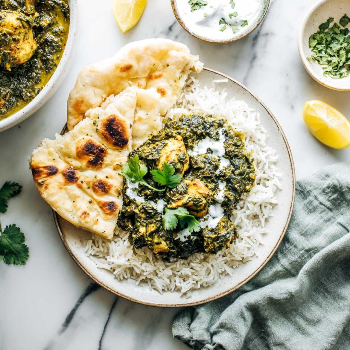 Crockpot Chicken Saag: Easy Slow Cooker Indian Dinner for Busy Days Crockpot Chicken Saag: Easy Slow Cooker Indian Dinner for Busy Days