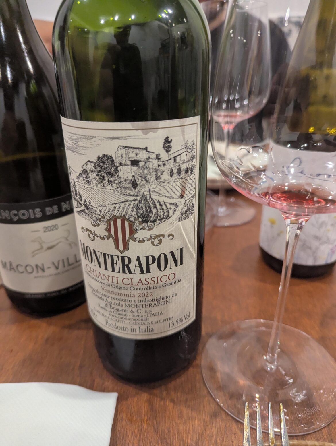 Everyday after service, I make my staff try four different wines so they start learning a bit about wines. Such a fun experience.