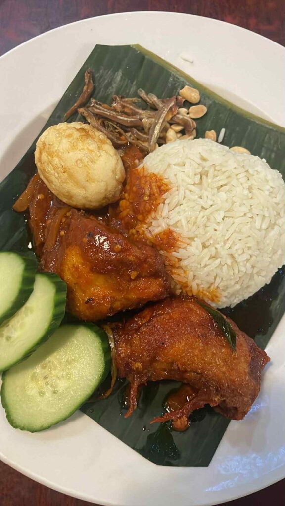 Nasi Lemak from Canteen (Chinatown)