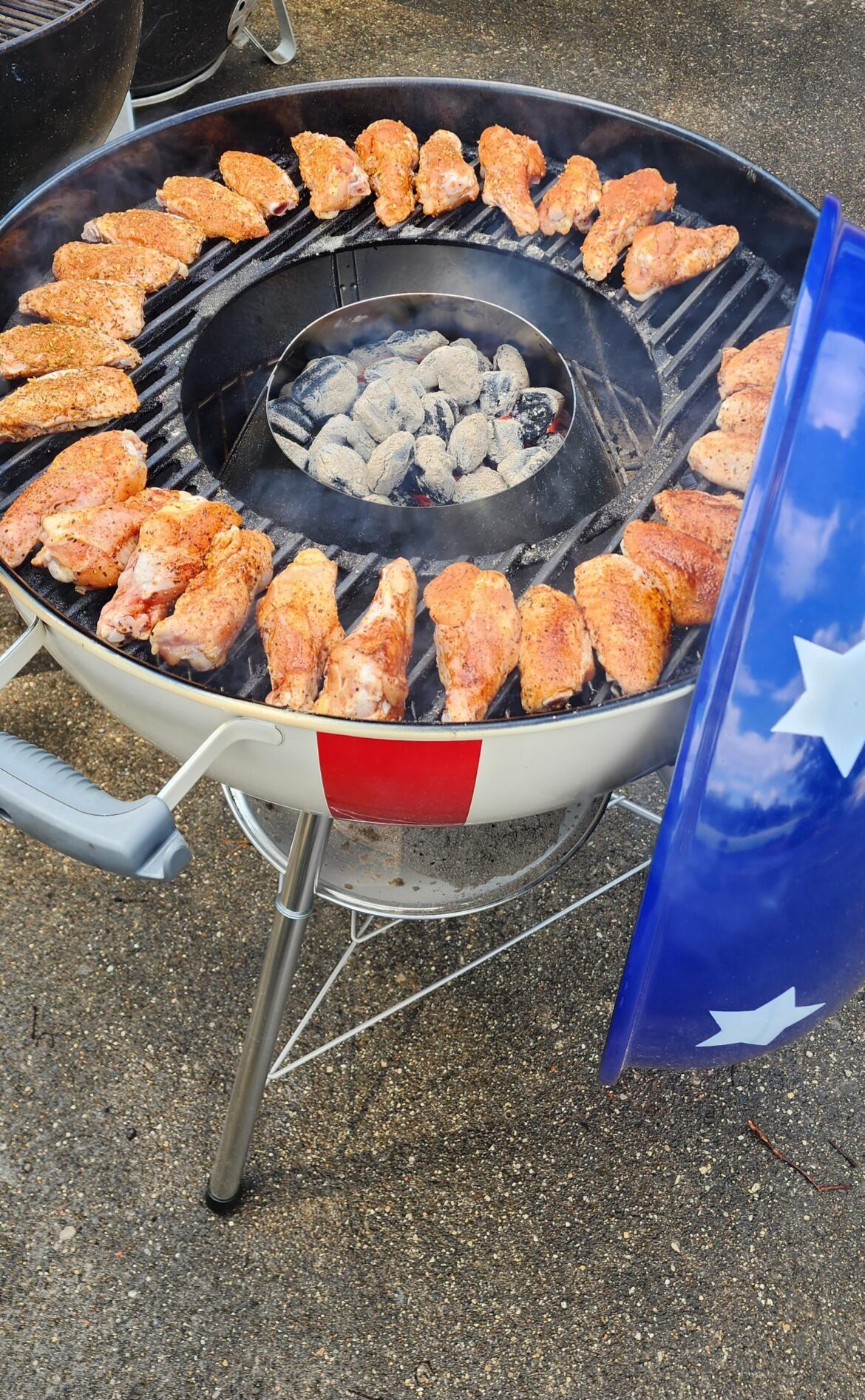 Wings on the Star Spangled Kettle!