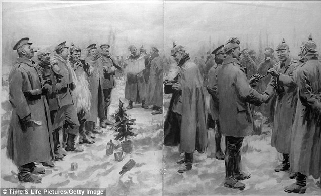 Letters spoke of soldiers' nervous forays into no man's land, shouting out to ask if the enemy would fire