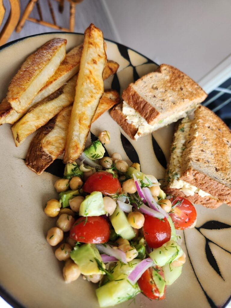 My non vegan family came over and here's what I cooked for them