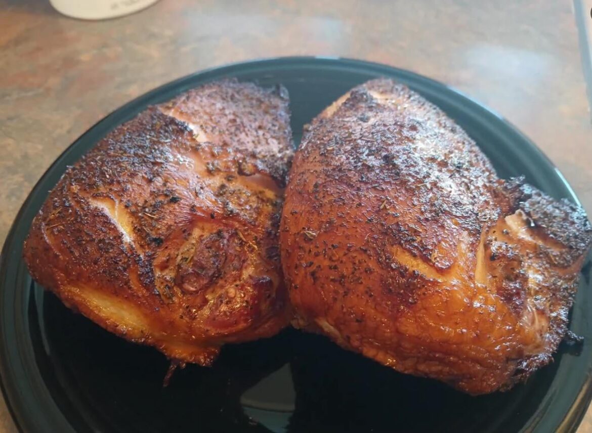 Smoked chicken breast