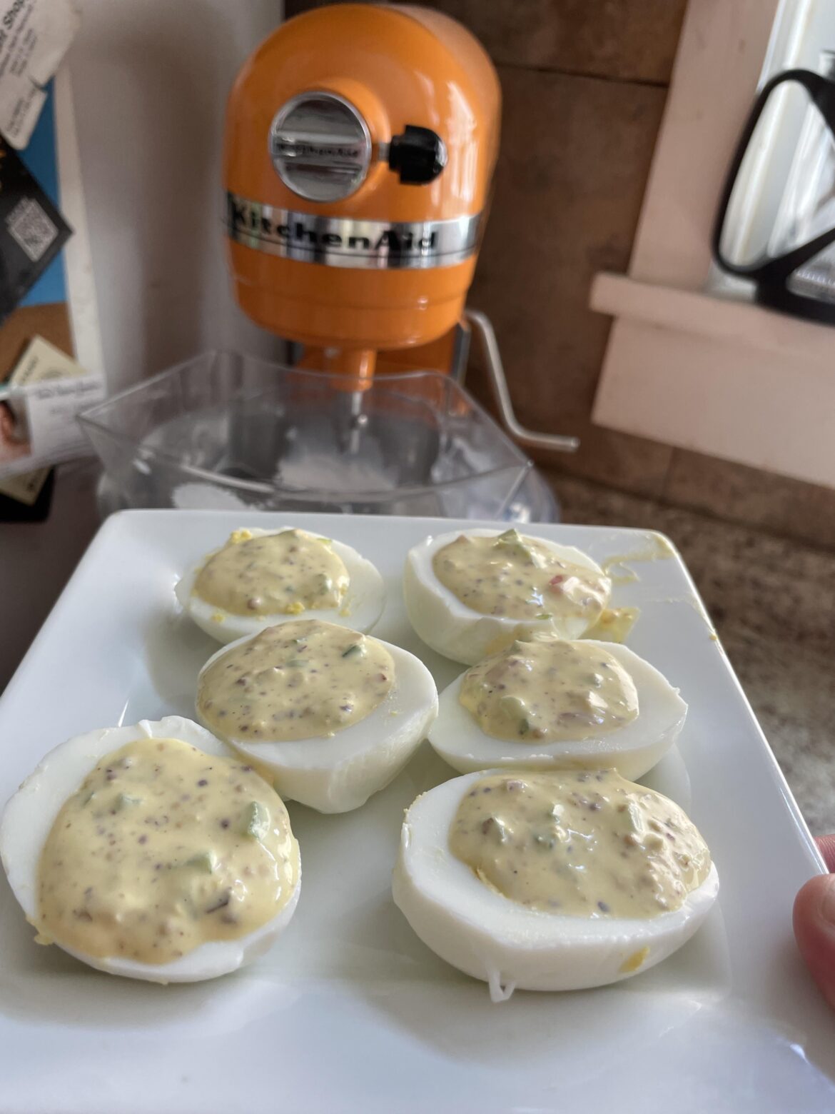 Made some deviled eggs