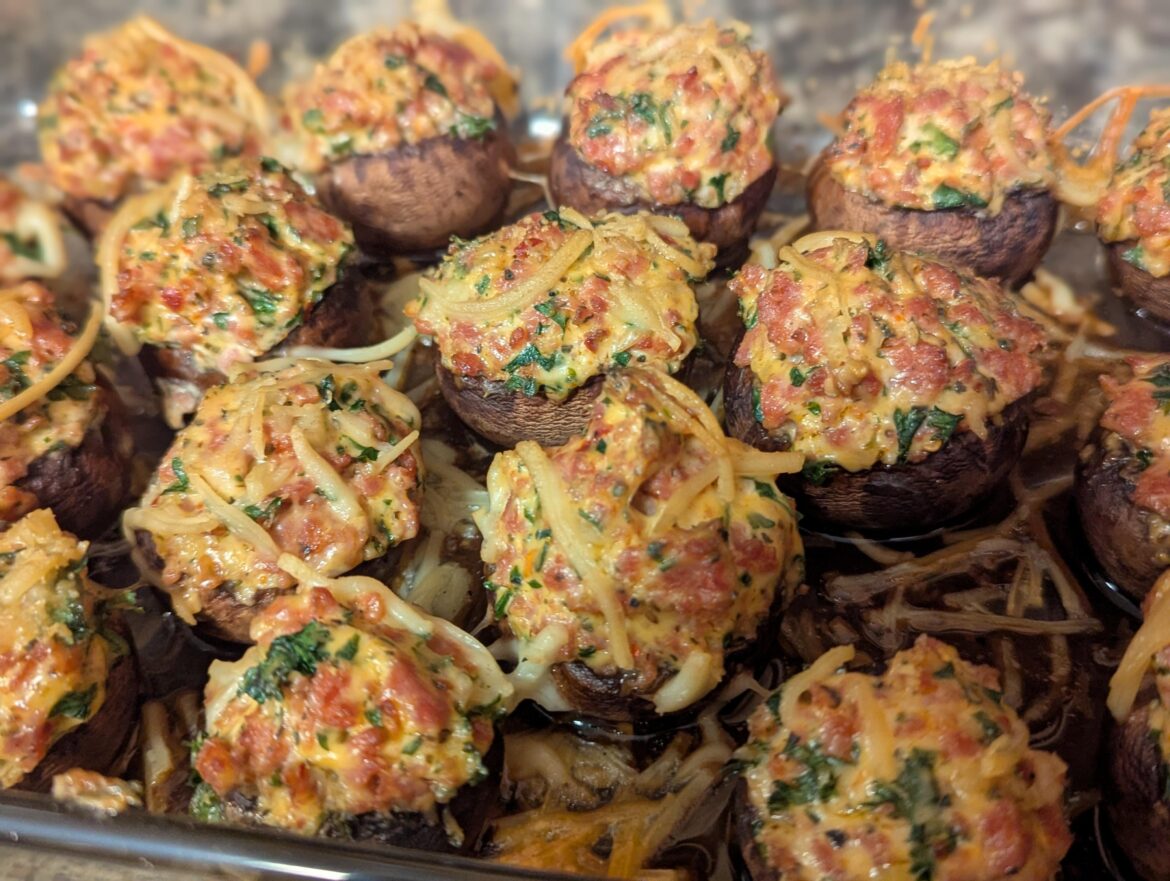 Stuffed mushrooms