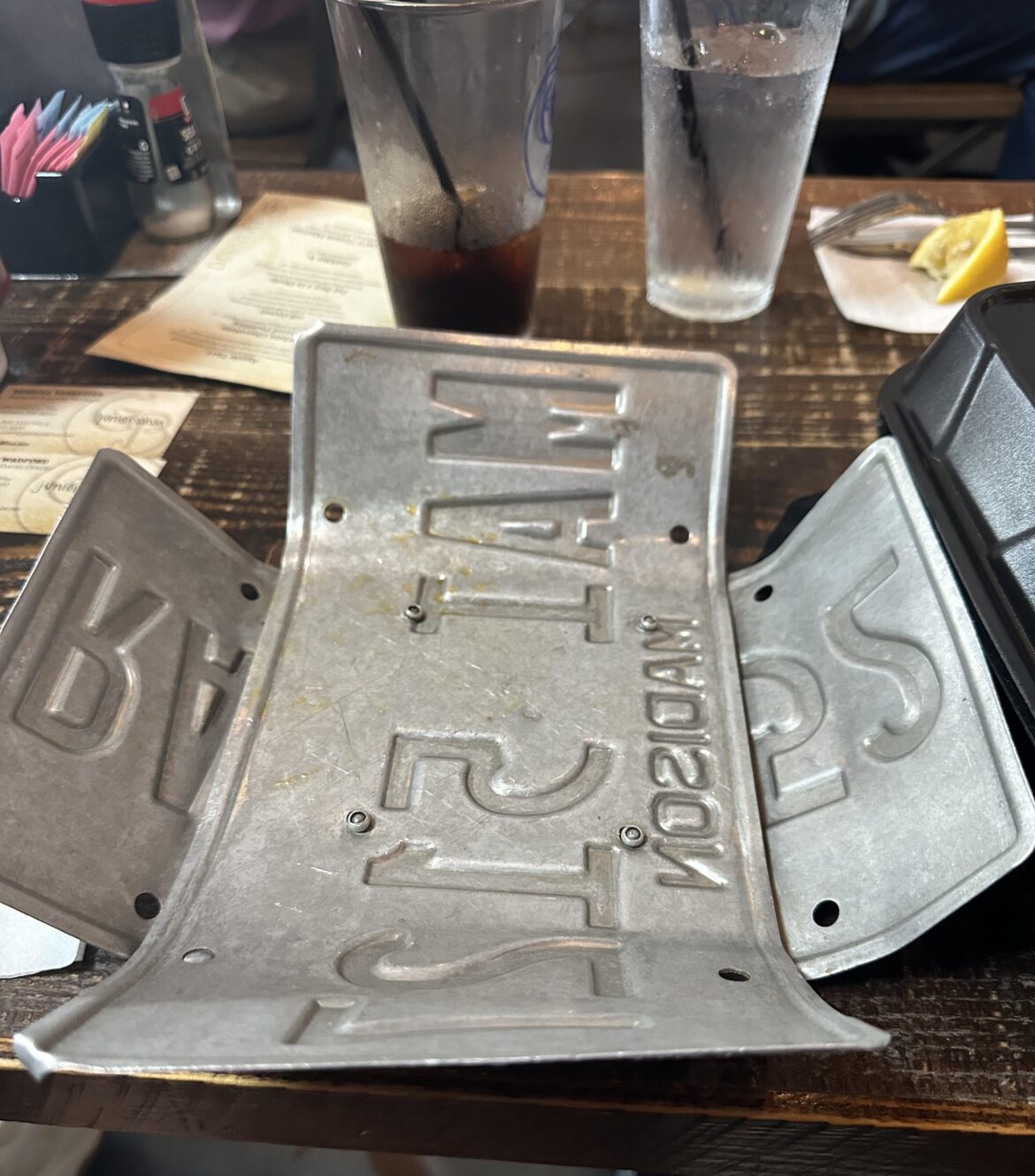 Just ate a burger and fries out of this