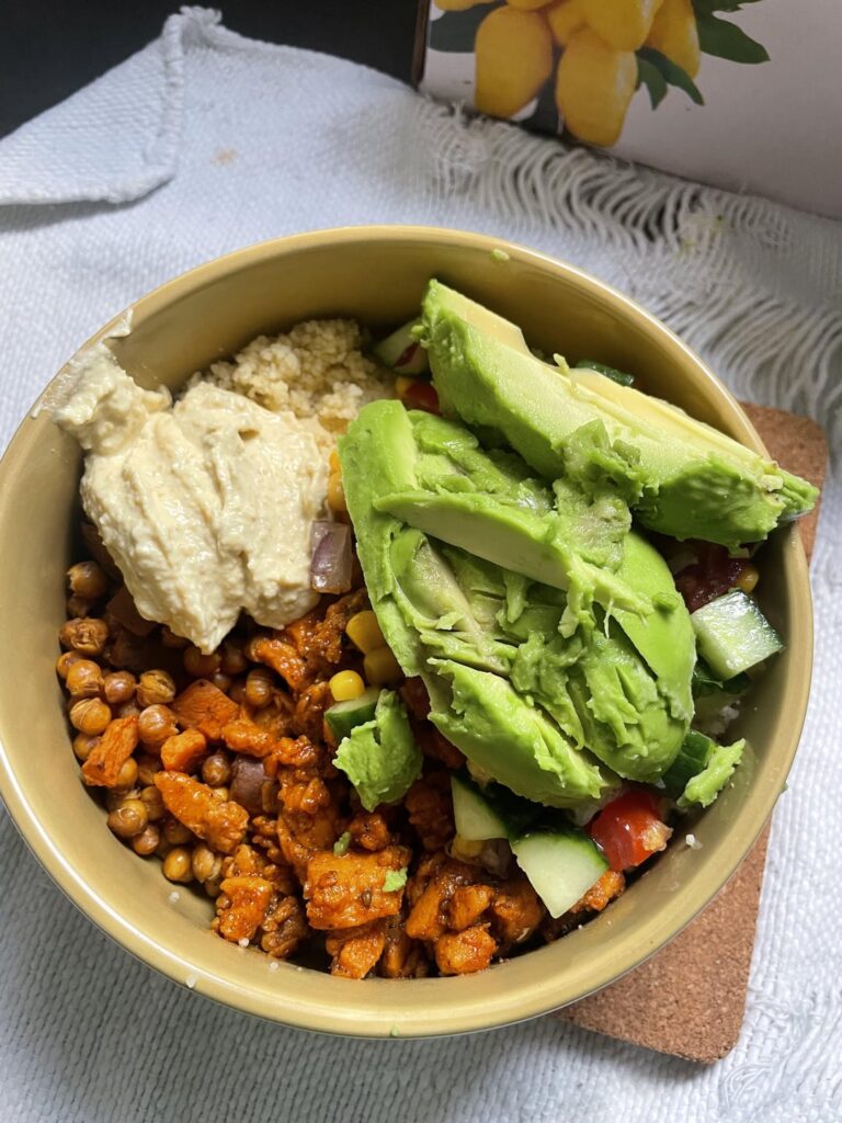 my dinner last night up