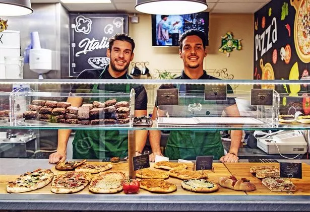 Alex Danci and Mauro Torcivia from Cose Buone in St John's Market, 2017