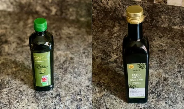 Extra virgin olive oil from Sainsbury’s and M&S
