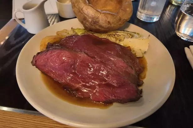Heddon Street Restaurant roast dinner