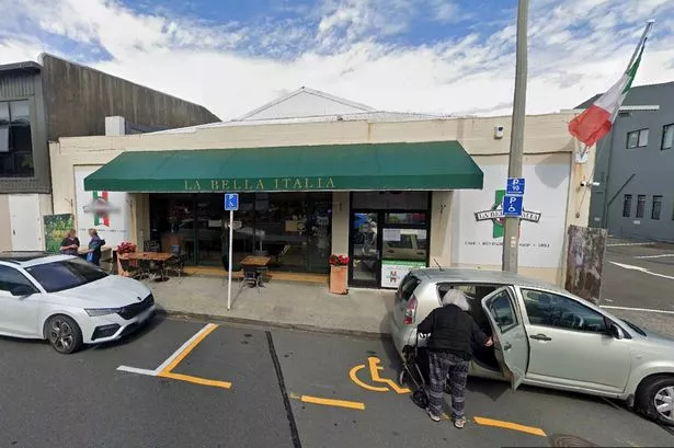 La Bella Italia restaurant in Wellington, New Zealand