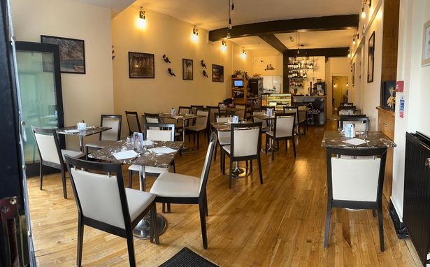The interior is light and airy