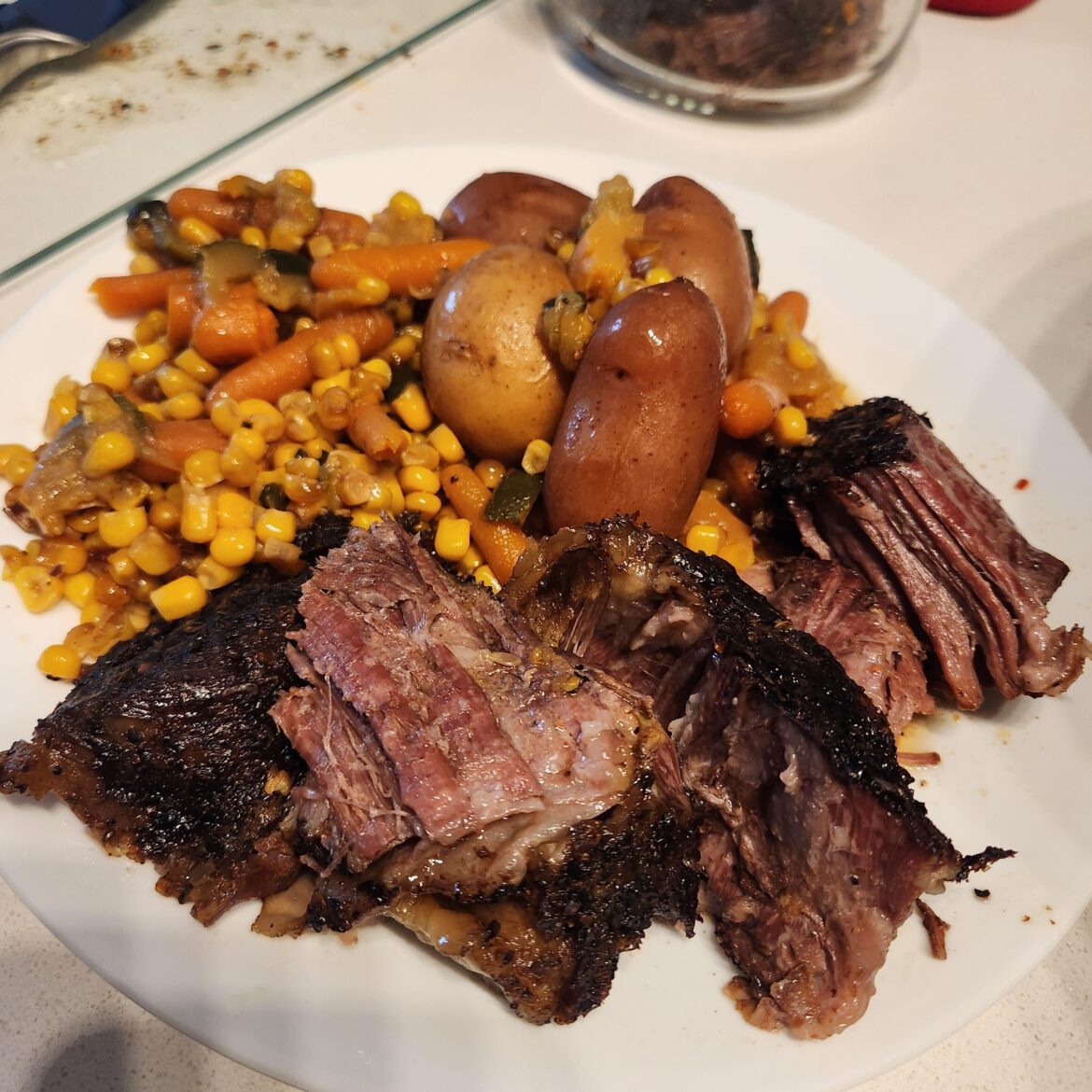 Another Friday night chuck roast y'all! Happy weekend!