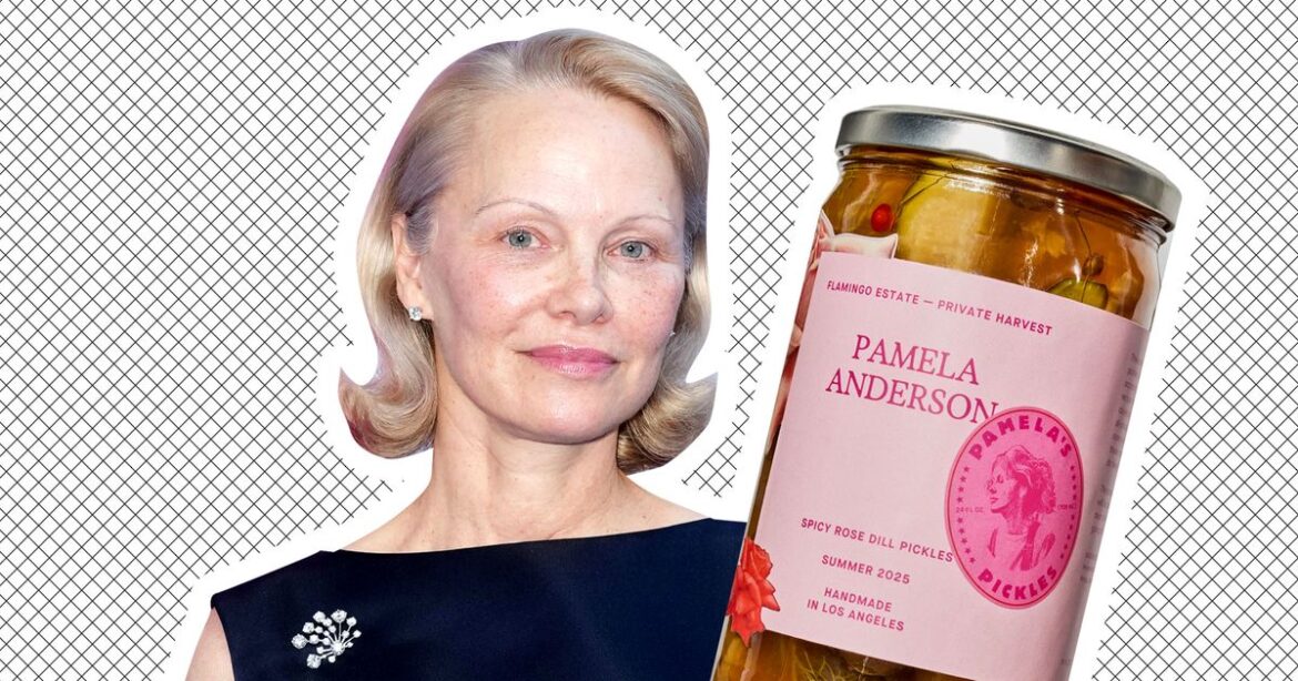 Pamela Anderson Wants You to Try Her Pickles