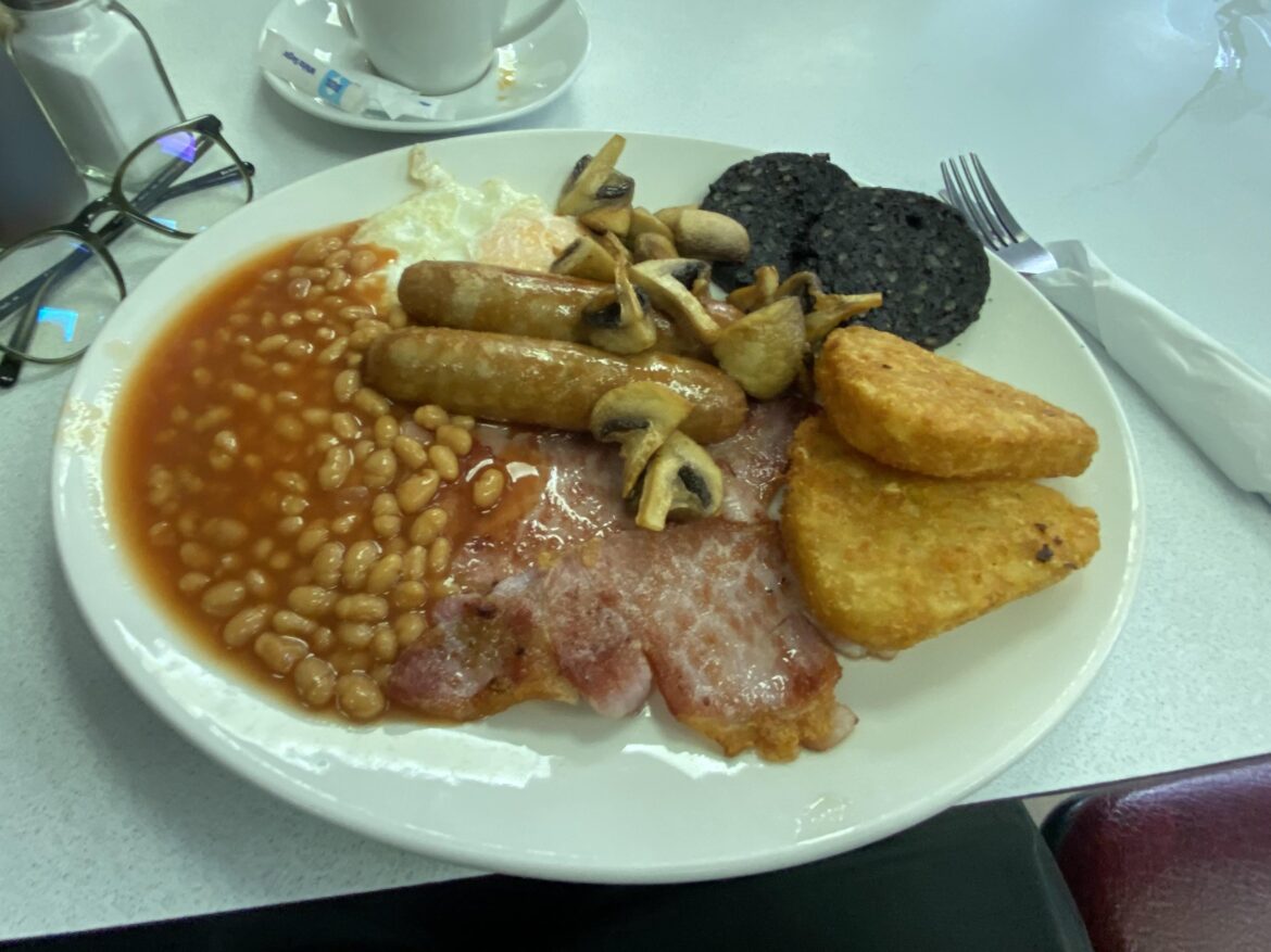 £9.50 at my local cafe